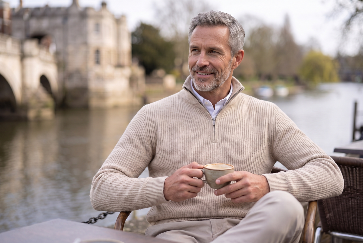 How to Wear a Quarter-Zip Jumper: Men's Style Guide UK