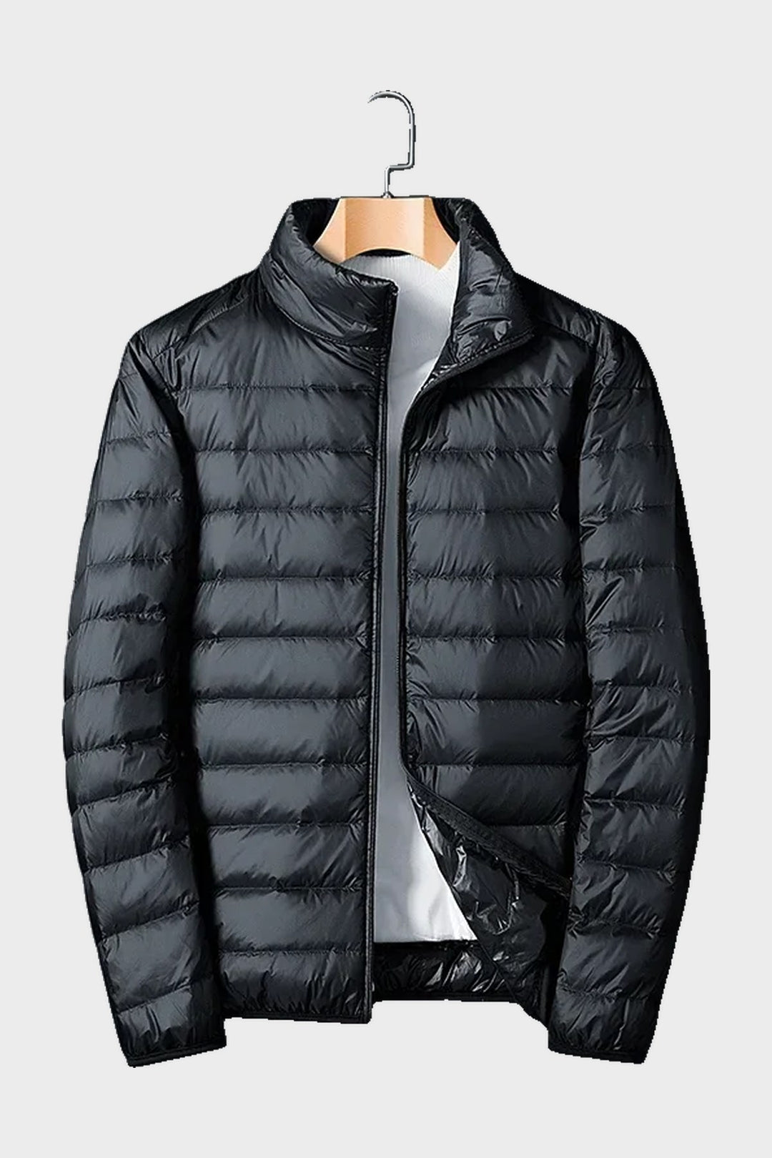 The Arlington Down Jacket in Black