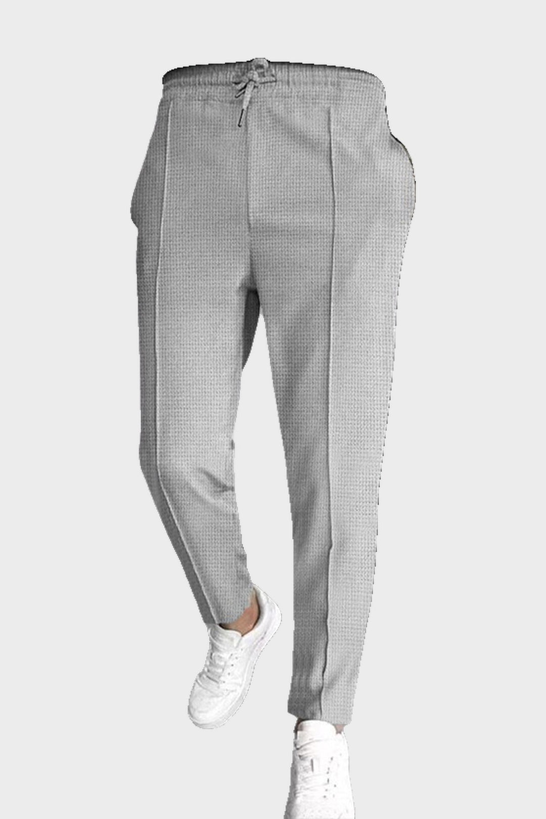 The Battersea Waffle Jogger in Grey Marl