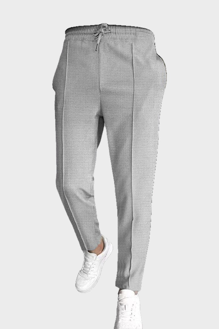 The Battersea Waffle Jogger in Grey Marl
