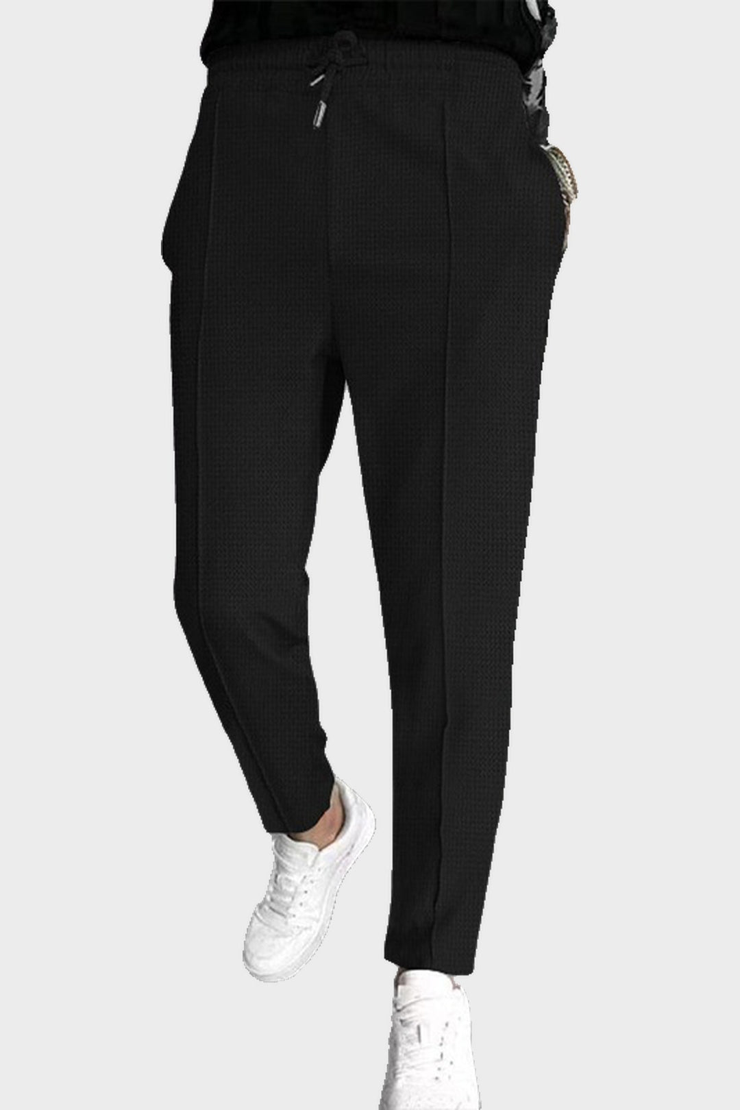The Battersea Waffle Jogger in Black