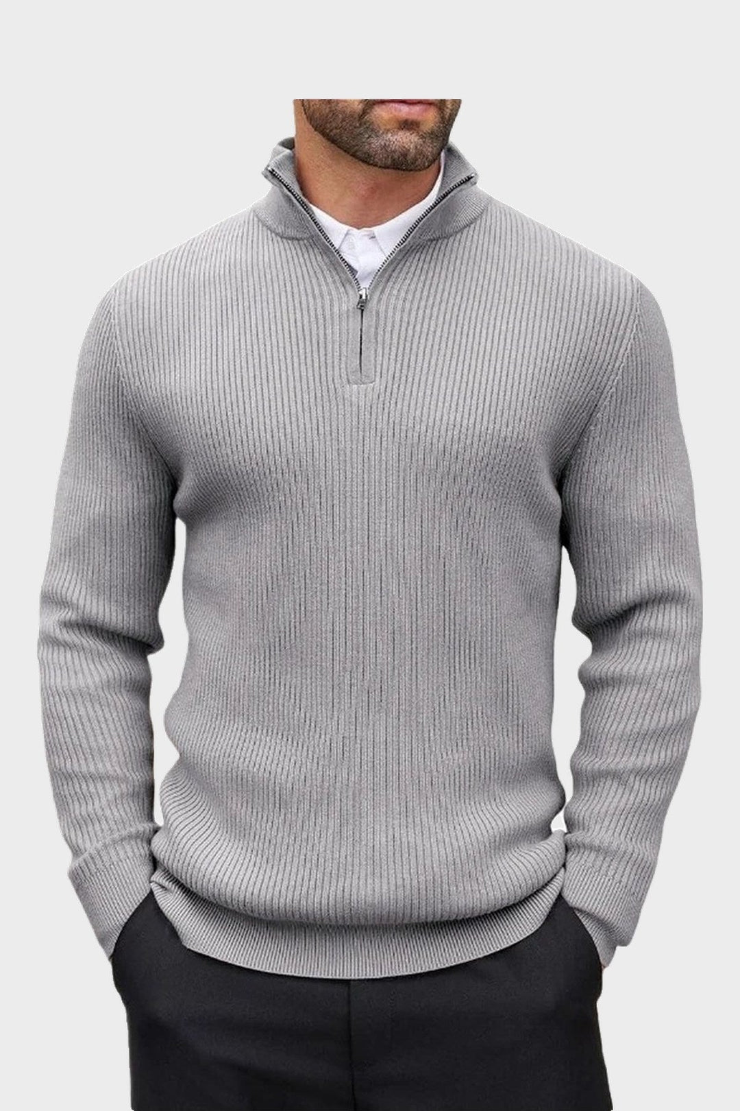 THE BELGRAVE QUARTER-ZIP