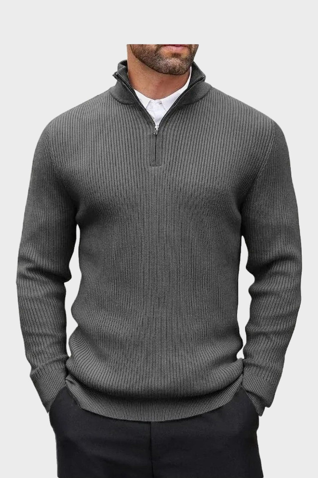 THE BELGRAVE QUARTER-ZIP