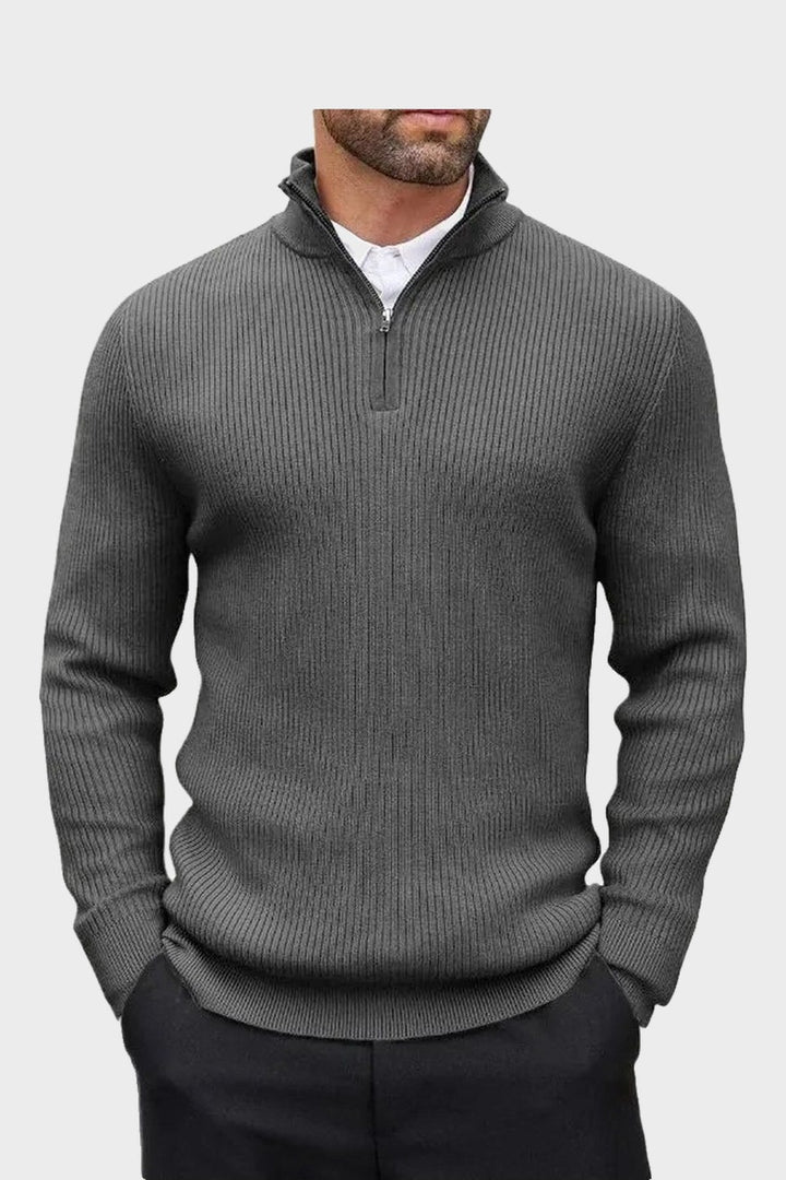 THE BELGRAVE QUARTER-ZIP