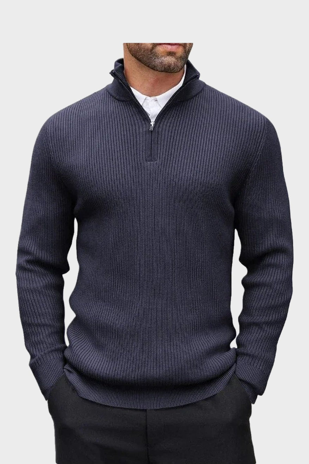 THE BELGRAVE QUARTER-ZIP