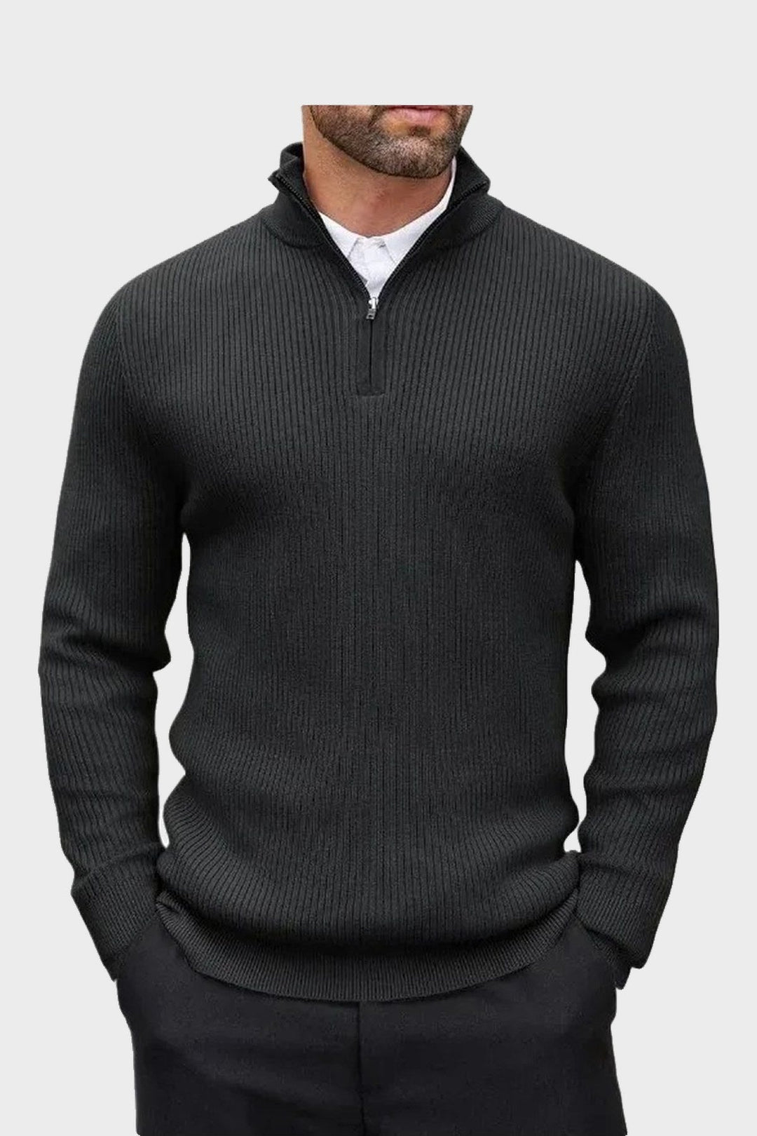 THE BELGRAVE QUARTER-ZIP