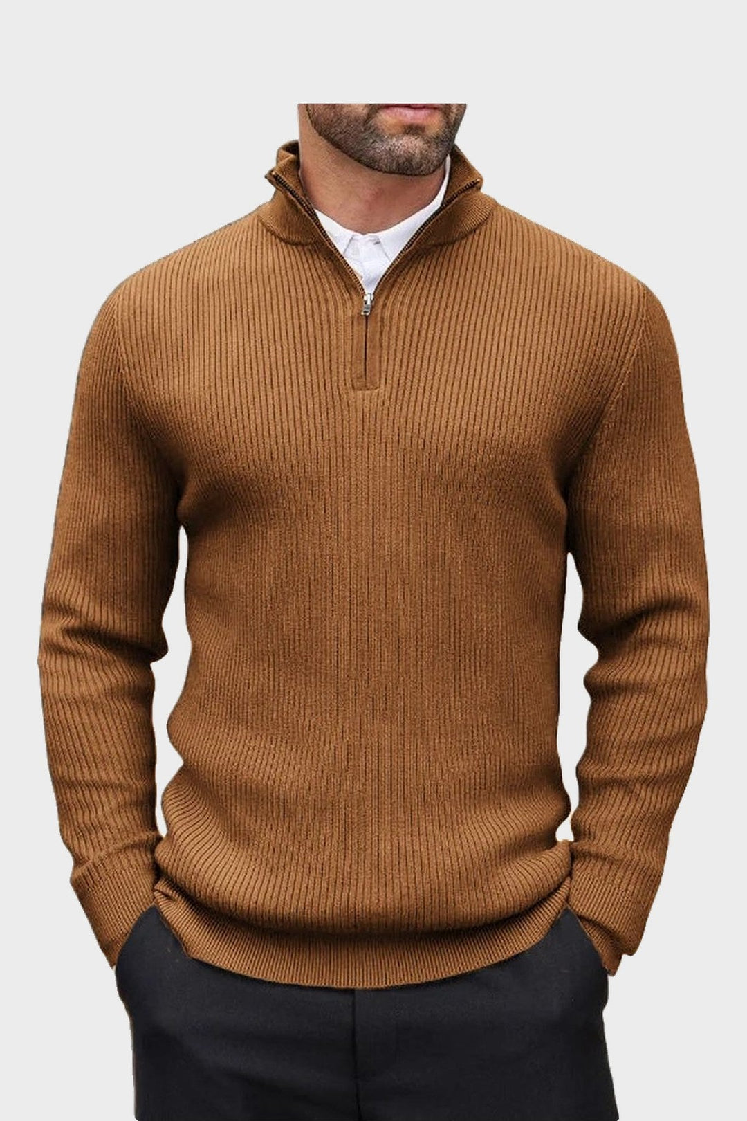 THE BELGRAVE QUARTER-ZIP