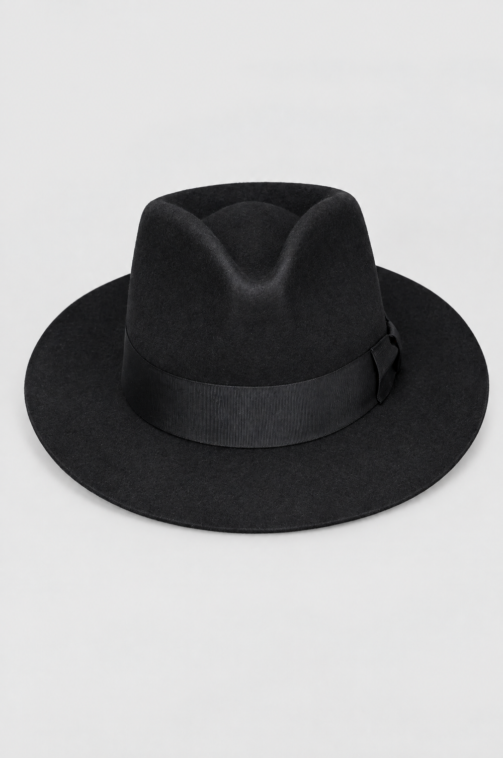 Men's Wool Felt Fedora in Black – The Berwick by WARDLEY
