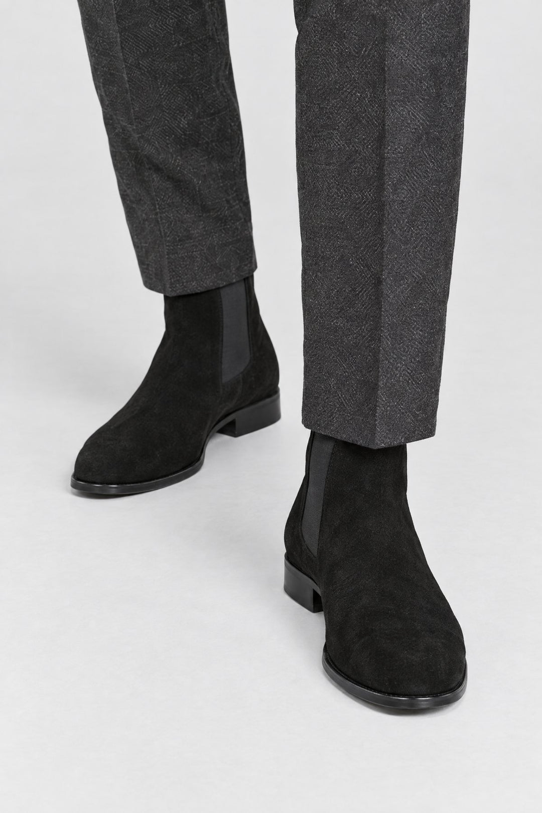 The Bond Street Chelsea Boot in Black, close-up