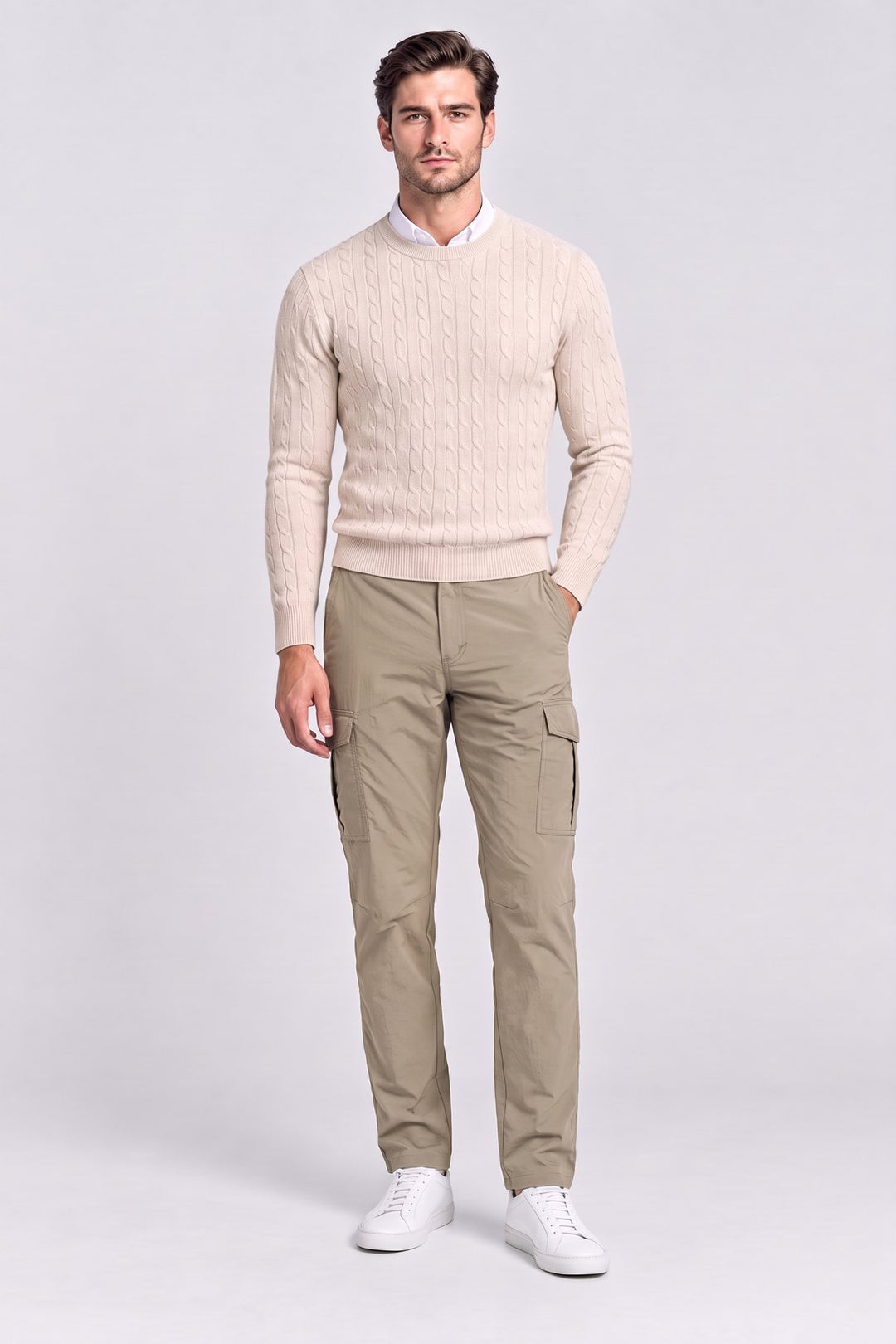 The Canary Wharf Tech Cargo in Stone – men&