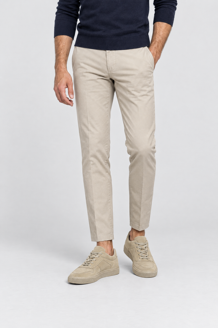 The Carnaby Trainer in Sand, on foot