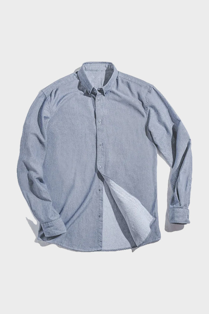 The Chelsea Oxford Shirt in Light Grey