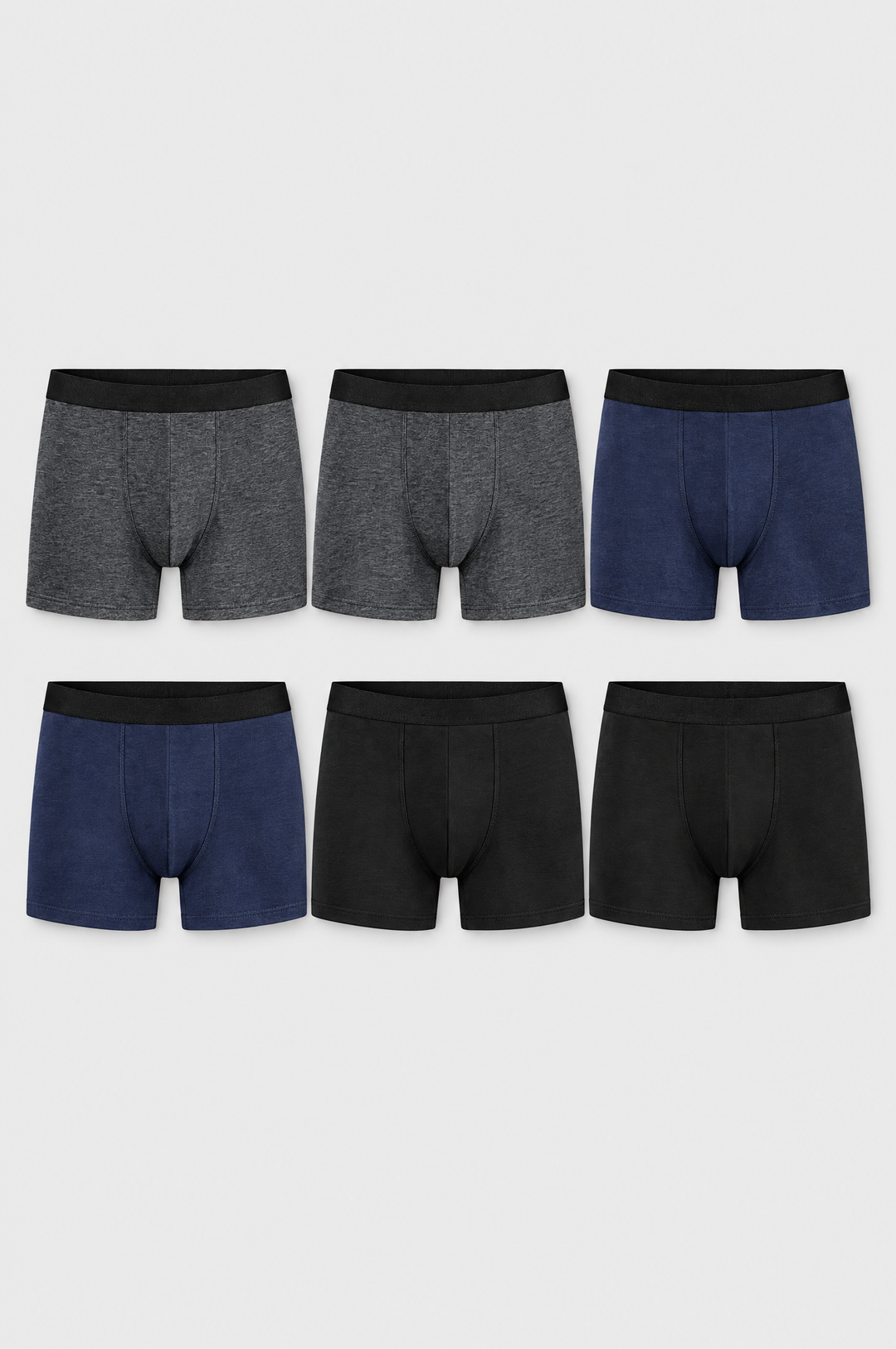 The Essential Boxer 6-Pack in Mixed, product shot