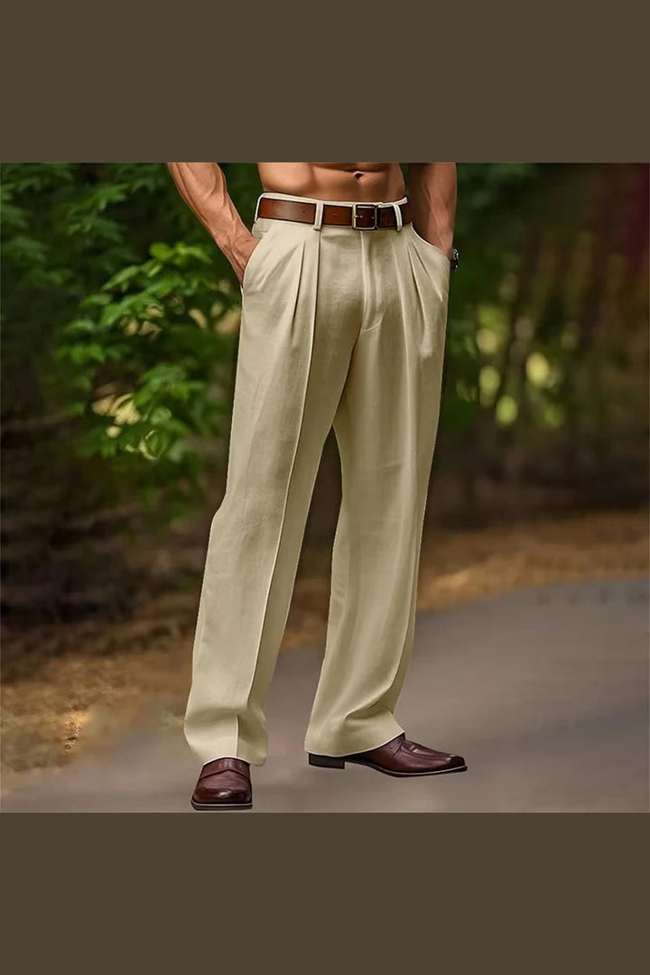 THE HENLEY PLEATED TROUSER