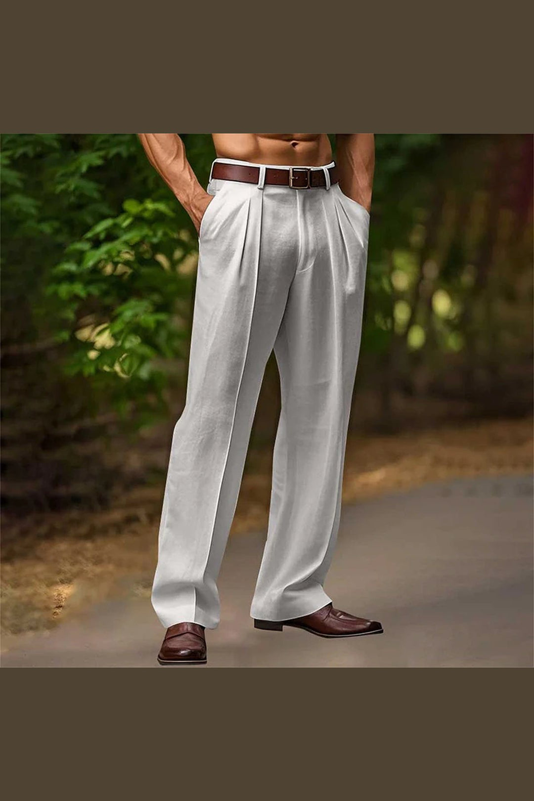 THE HENLEY PLEATED TROUSER
