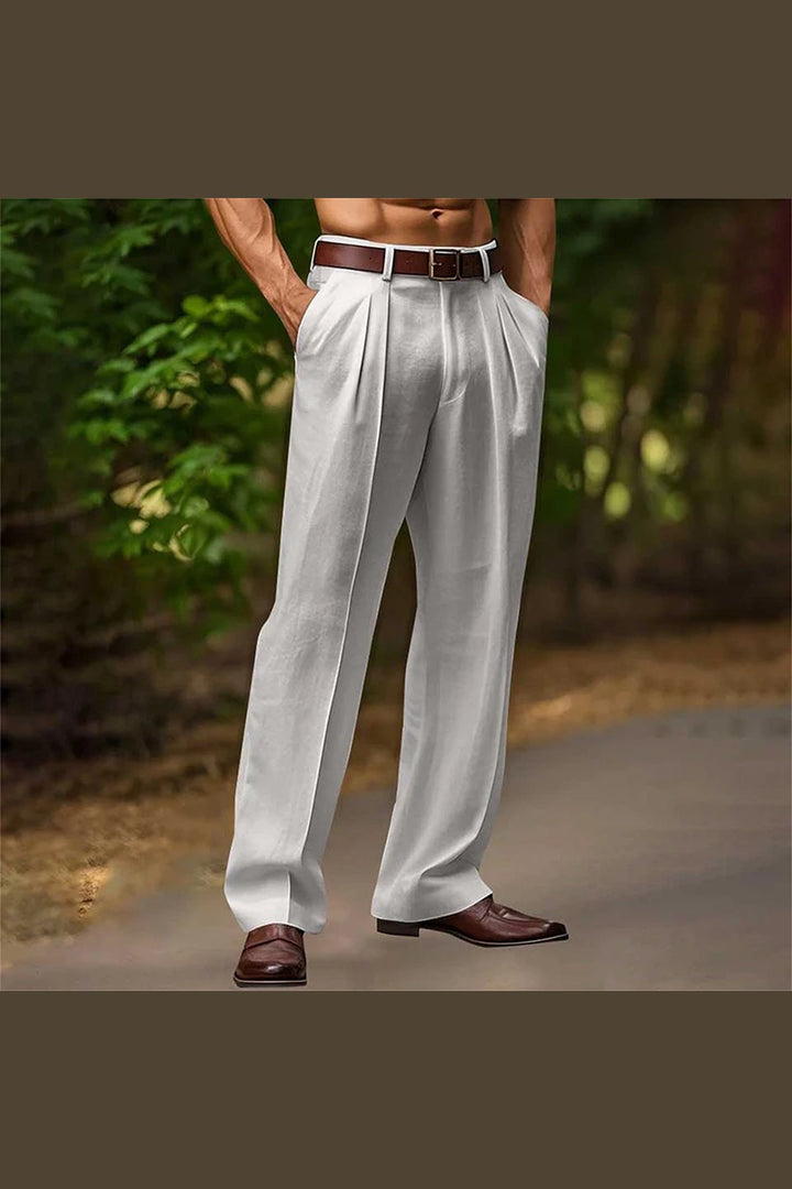 THE HENLEY PLEATED TROUSER