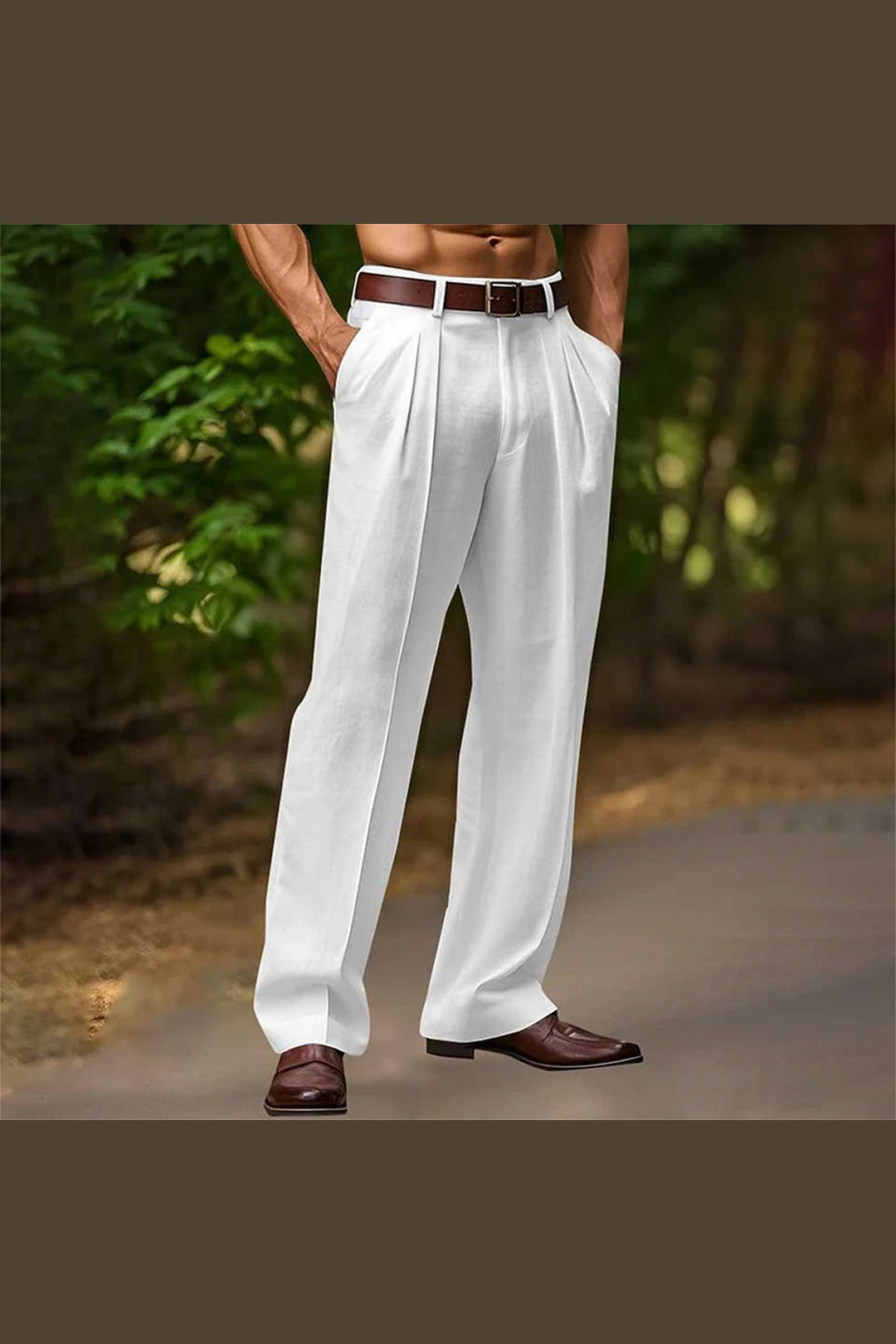 THE HENLEY PLEATED TROUSER
