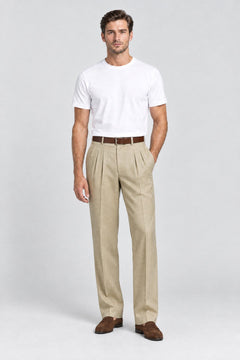 THE HENLEY PLEATED TROUSER