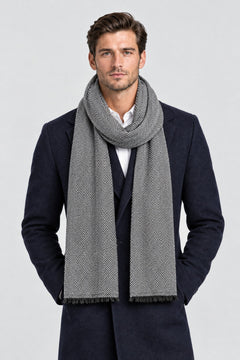 THE HERRINGBONE SCARF