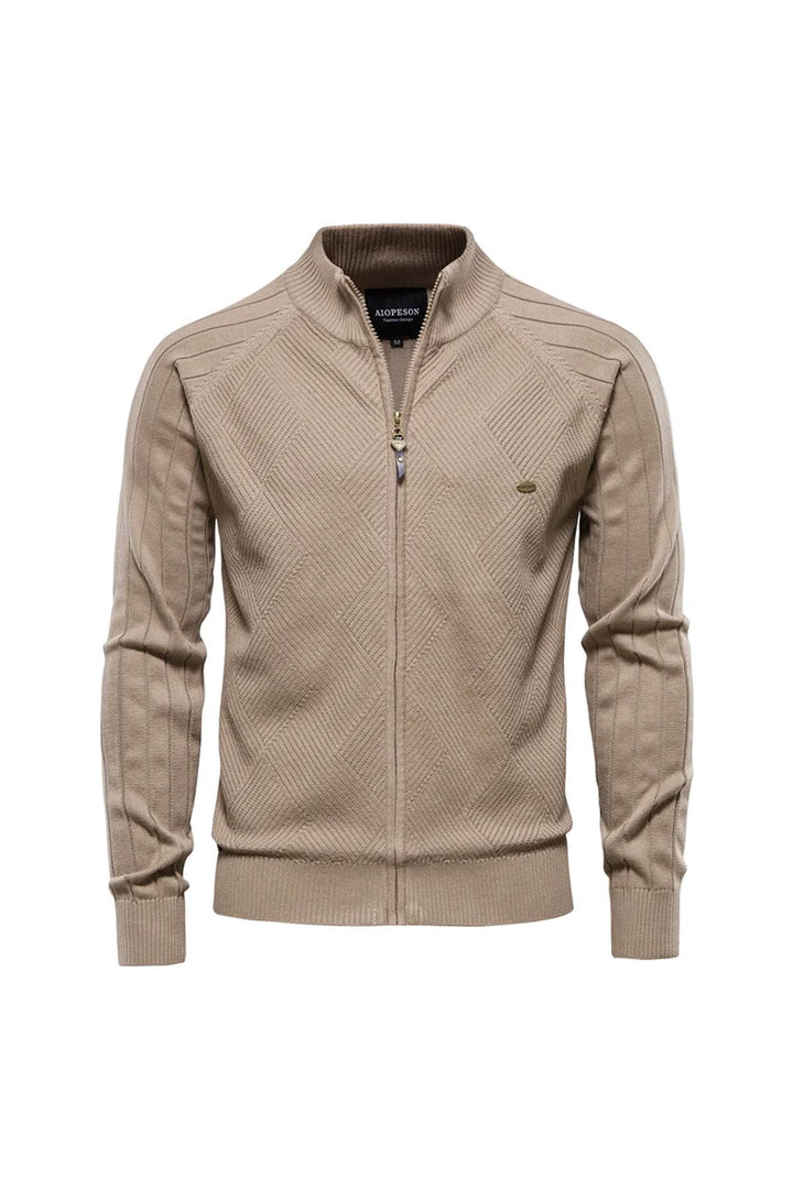 THE HOLLAND ZIP CARDIGAN