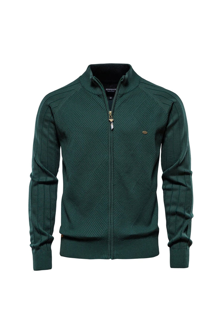 THE HOLLAND ZIP CARDIGAN