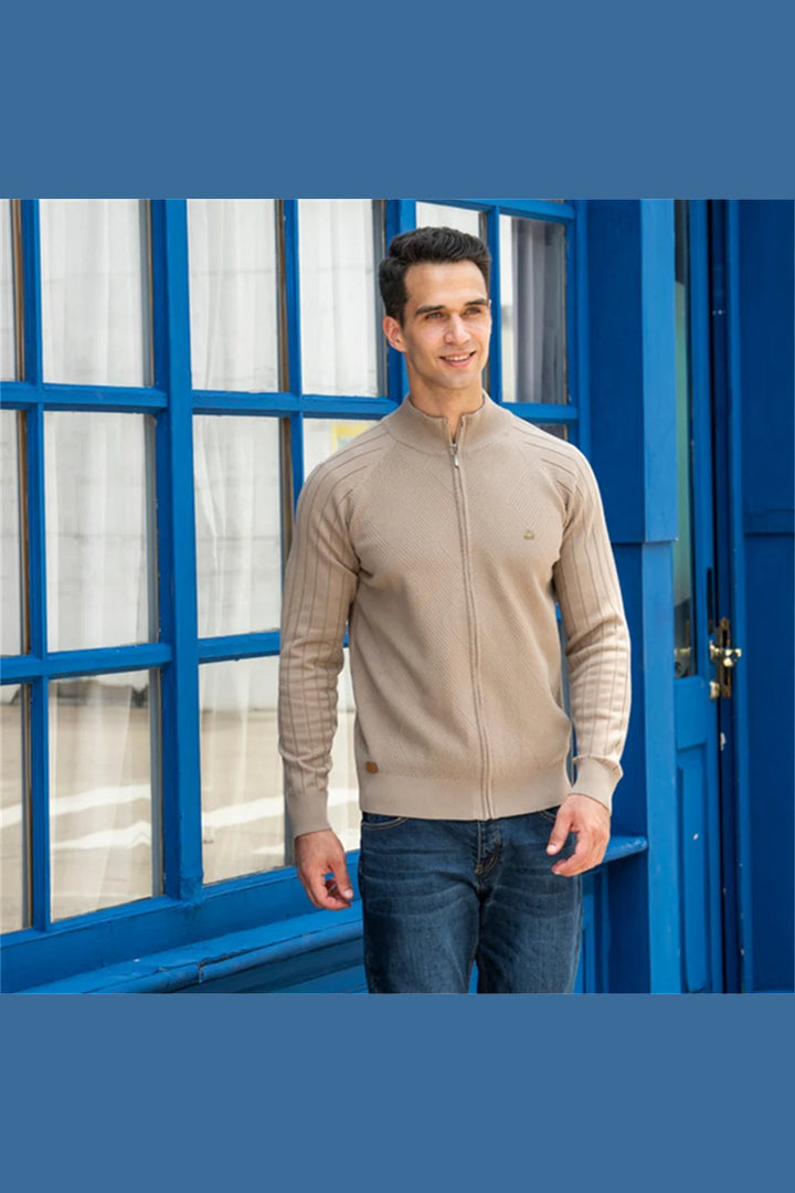 THE HOLLAND ZIP CARDIGAN