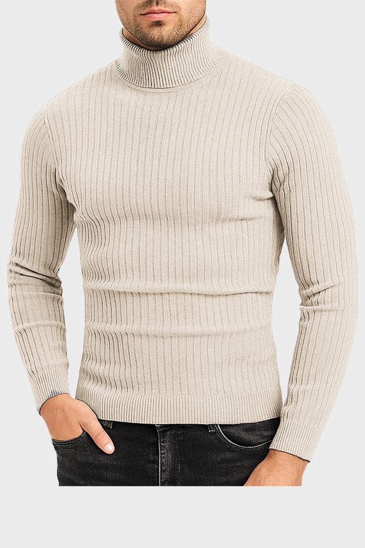 The Marylebone Roll Neck in Oat