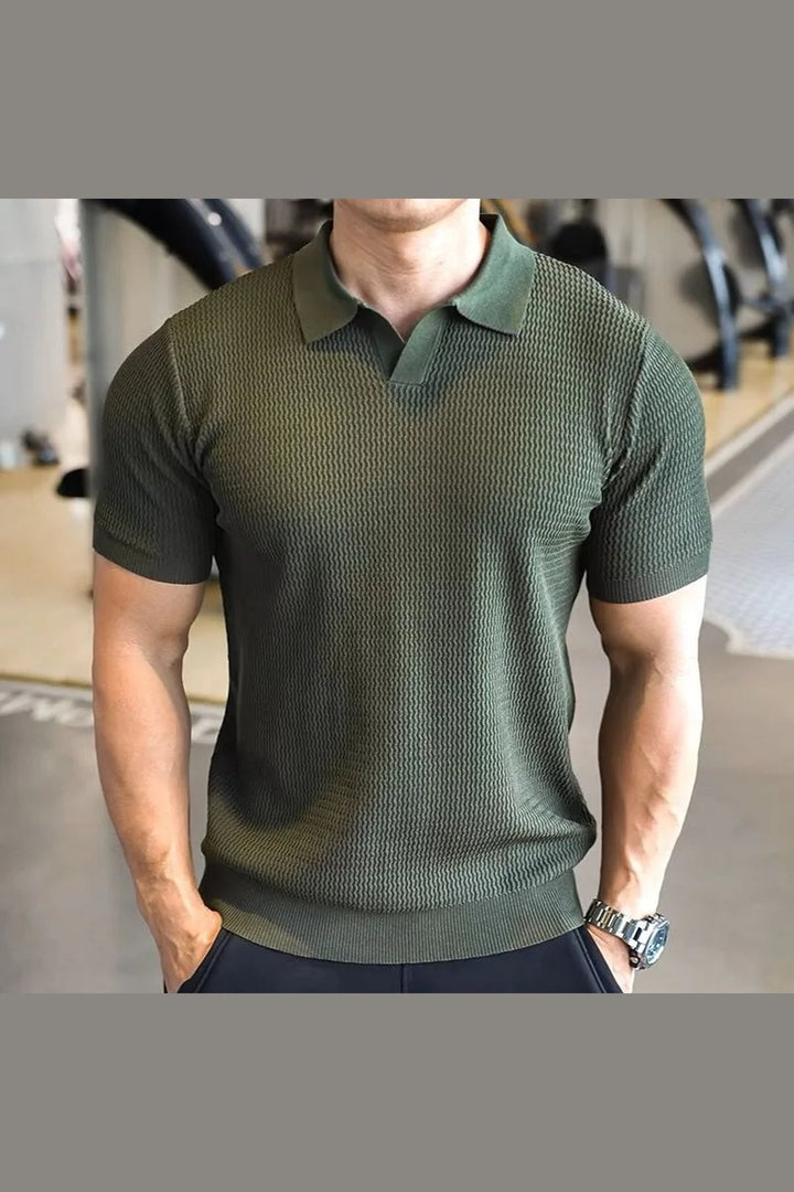 THE MAYFAIR KNITTED POLO