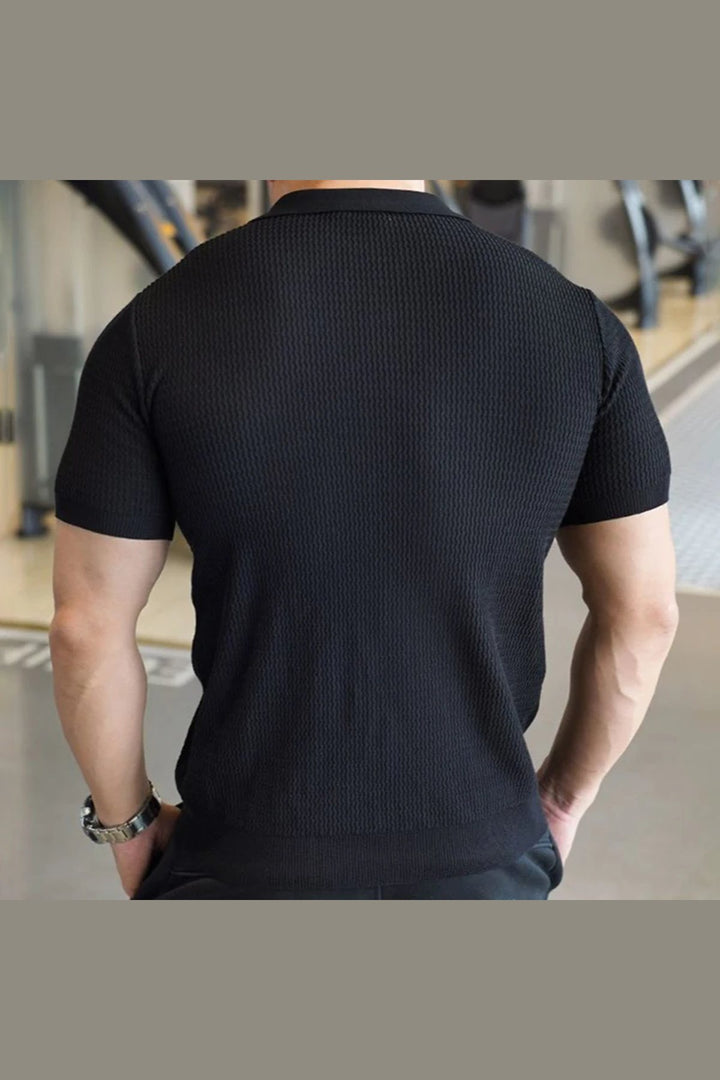 THE MAYFAIR KNITTED POLO