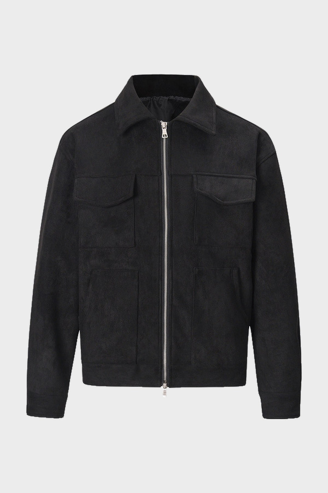 The Soho Suede Jacket in Black