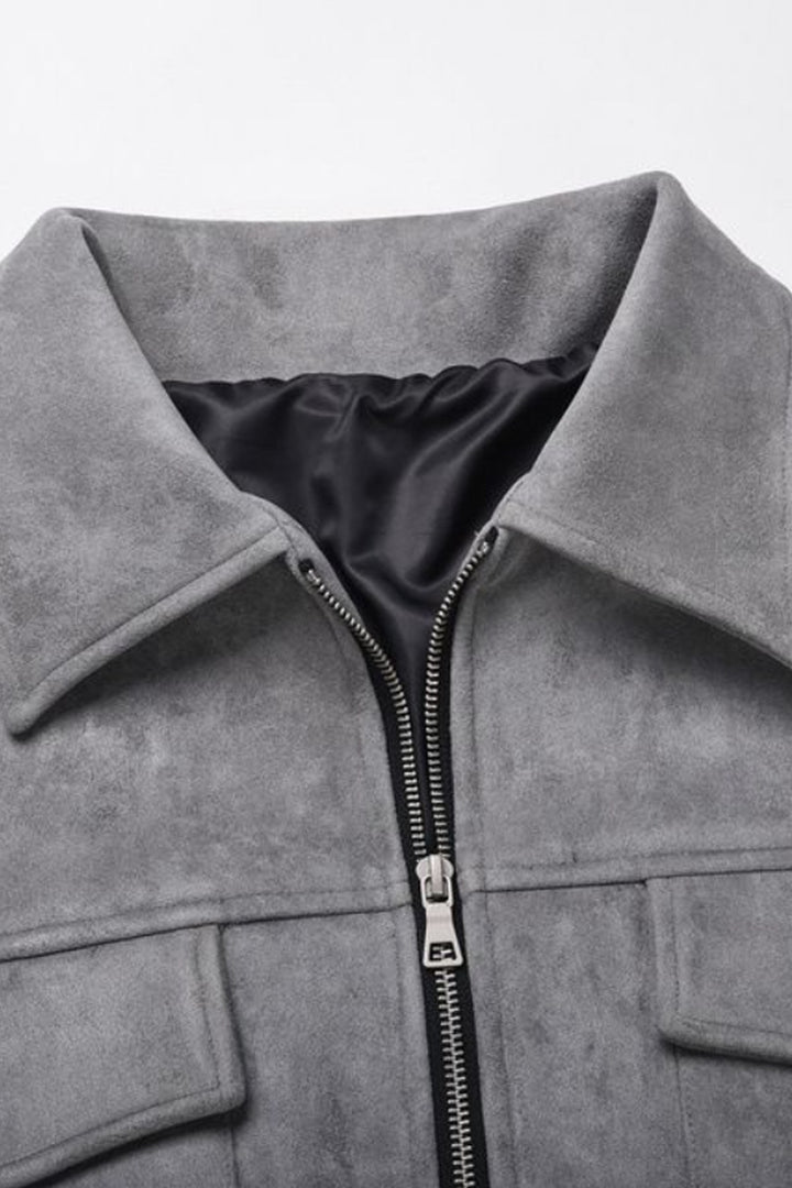 The Soho Suede Jacket, detail